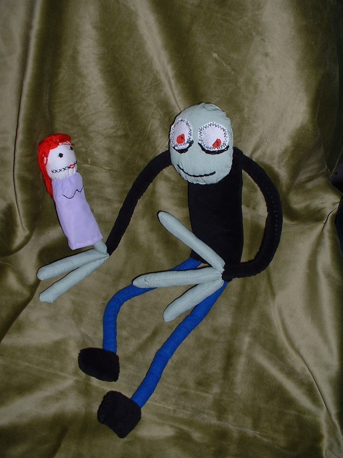 Salad Fingers from Youtube my little green friend. Etsy