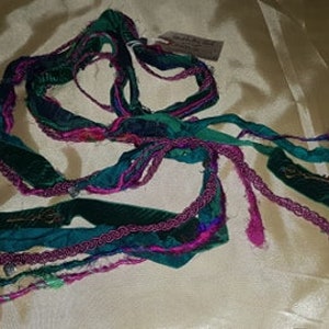 Handfasting Cord Winter Berries image 1