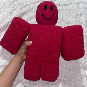 Roblox-Inspired PDF Crochet Pattern | Digital Download Roblox - Inspired Amigurumi Pattern | Customizable Crochet Pattern Digital Download