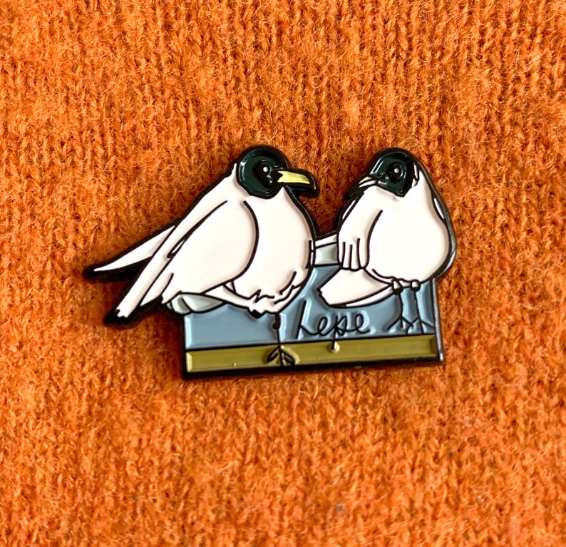 Lepe birds pin. image 3