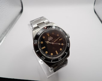 custom made automatic watch seiko mod movement nh38 from Mazz Horology