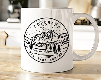 Colorado Mug | CO Coffee Cup | CO State Tea Cup | State Motto Gift | View all our 50 State Mugs