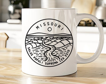 Missouri Mug | MO Coffee Cup | MO State Tea Cup | State Motto Gift | View all our 50 State Mugs
