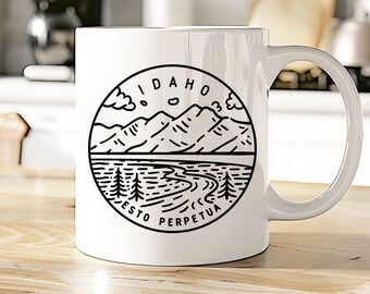 Idaho Mug | ID Coffee Cup | ID State Tea Cup | State Motto Gift | View all our 50 State Mugs