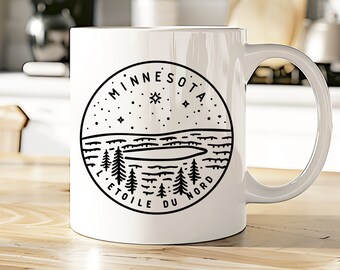 Minnesota Mug | MN Coffee Cup | MN State Tea Cup | State Motto Gift | View all our 50 State Mugs