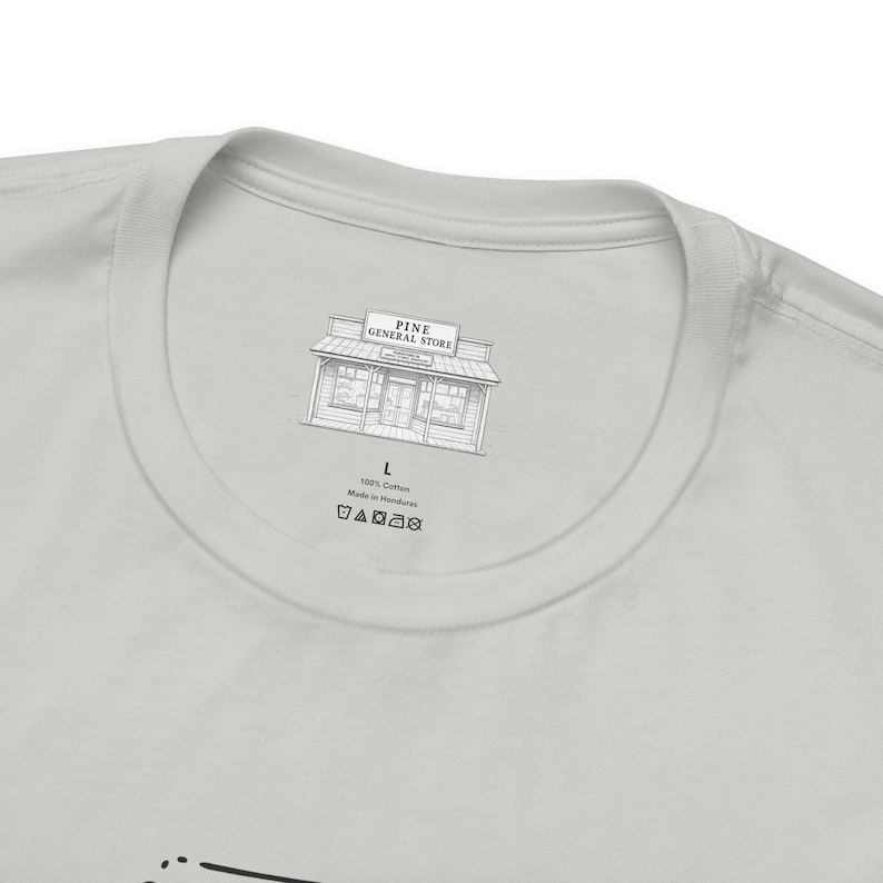 North Carolina Map Floral T-Shirt | Minimalist State Line Drawing Tee image 5