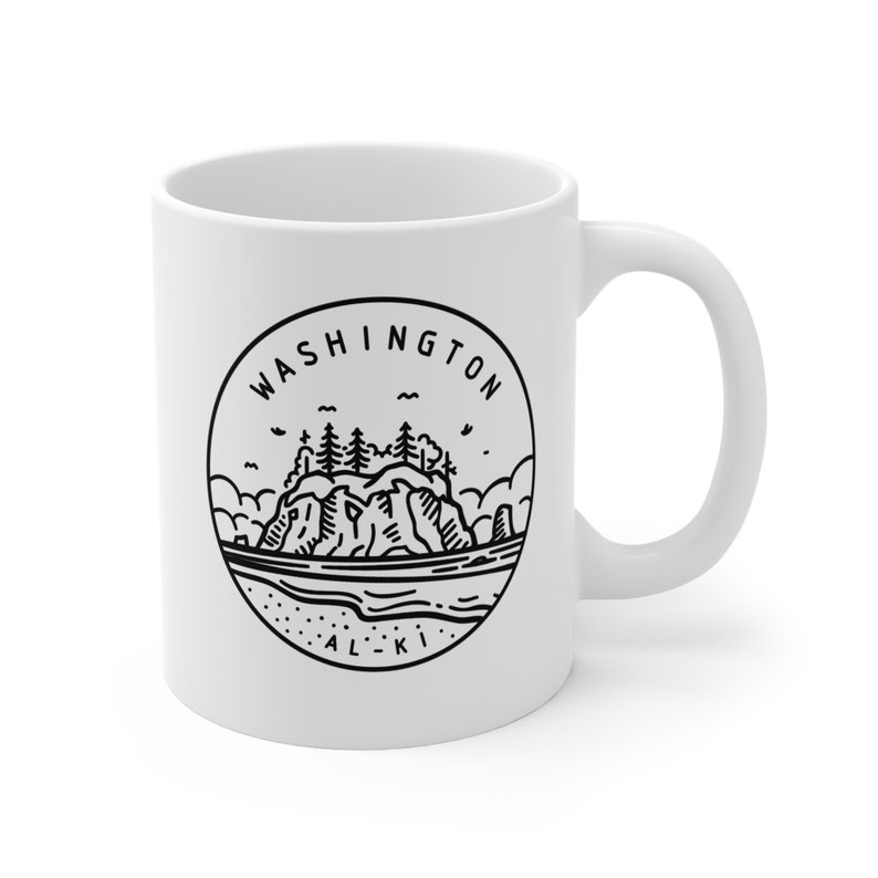 Washington Mug | WA Coffee Cup | WA State Tea Cup | State Motto Gift | View all our 50 State Mugs image 4