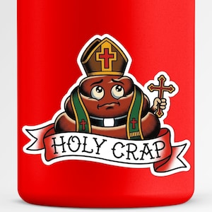 Poop Priest Poop Emoji Tattoo - Etsy