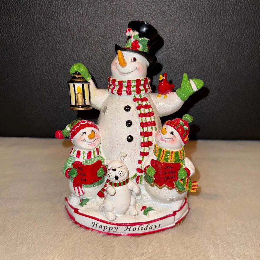 Figurine De Noël Goebel Fitz & Floyd 'Santa Mit Kranz' (Père Noël Avec Couronne) 2023 - Neuf