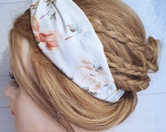 Handmade Knotted Headband | Autumn Tones but Perfect All Year Round | Eco-Friendly Hair Accessory