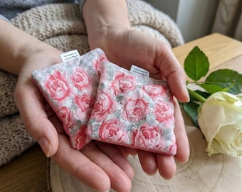 Handmade Lavender Rice Hand Warmers – Quilted Heat Pack, Eco-Friendly Gift