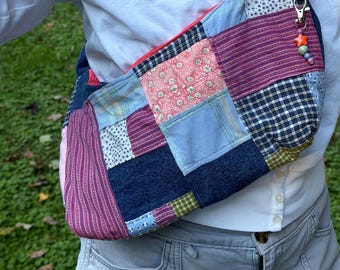 Handmade shoulder bag/crossbody bag
