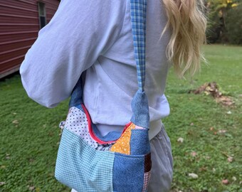 Handmade shoulder bag/crossbody bag
