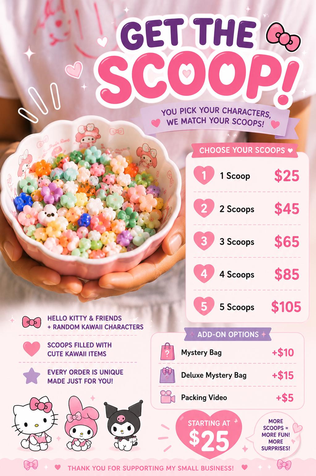 Mystery scoop - Etsy 日本