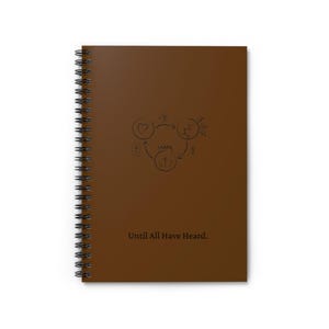 Carnet chrétien. Jusqu'à ce que tous aient entendu parler. Outil d'évangélisation. Trois cercles. Cahier. Cahier pour homme.