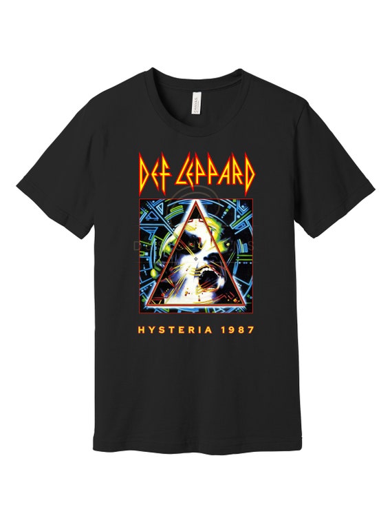 Deff Leppard Hysteria Tour Date PNG - Etsy