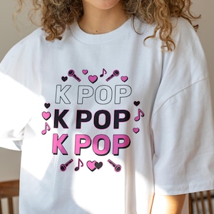 Kpop Shirt – Kpop Music Shirt, Kpop Apparel, Custom Kpop Shirt, Kpop Lover Gift – Trendy Unisex Tee for Fans, Gift For Adults and Kids