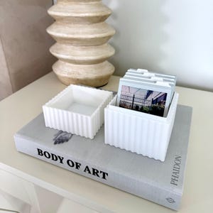 Polaroid Film File Box, Instant Film Storage, Stylish Photo Memory Box, Photo Organizer with Dividers, Great Gift for Photography Lovers