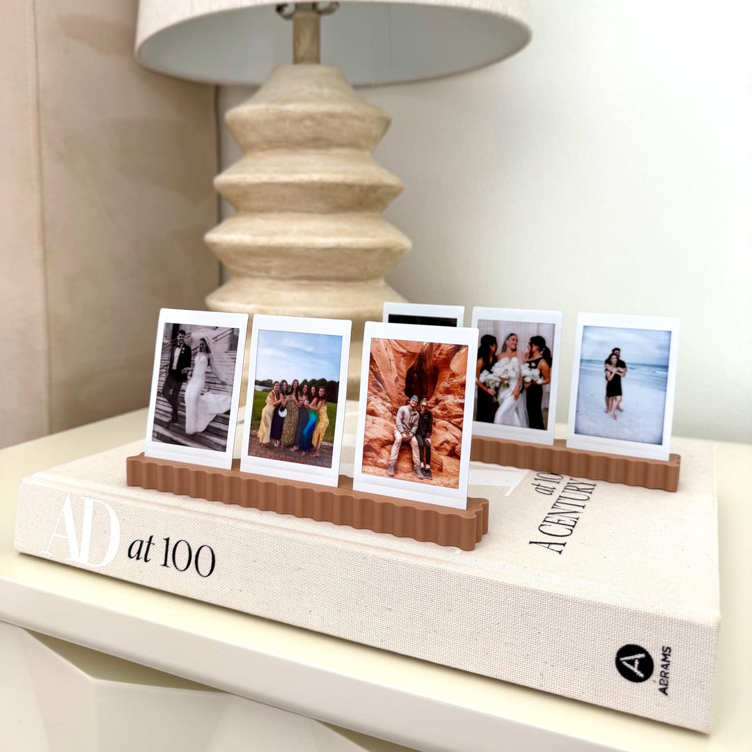 Photo Standee Small Instax Mini & Polaroid Photo Stand, Set of 2 – Modern Instant Film ...