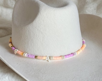tocchi d'estate / fascia per cappello personalizzata / stile western