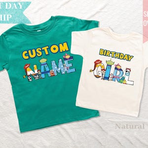 Toy Story Birthday Shirt, Custom Disney Birthday Boy Shirt, Toy Story Birthday Family Shirt, Custom Toy Story Shirt, Birthday Girl Gift Tee