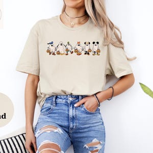 Disney Mickey Friends Halloween Sweatshirt, Mickey Boo Halloween Shirt, Disney Halloween Tee, Disney Spooky Shirt, Trick or Treat Party Tee