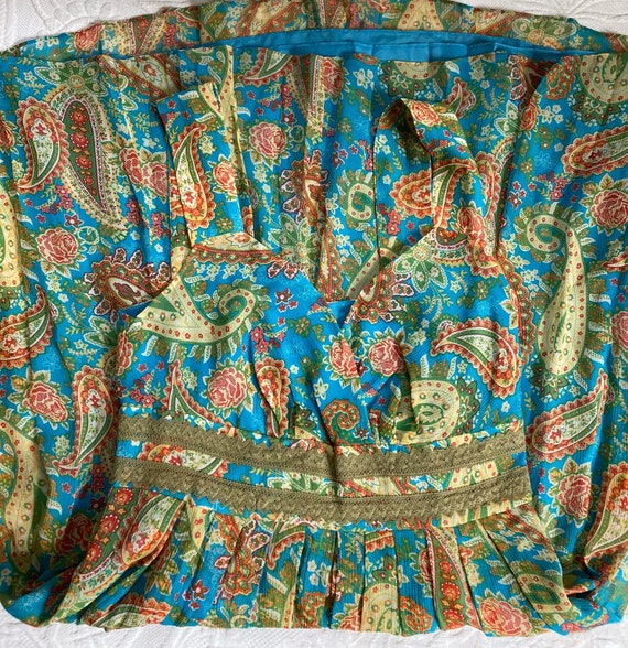 sundance paisley silk dress . sundance . vintage … - image 7