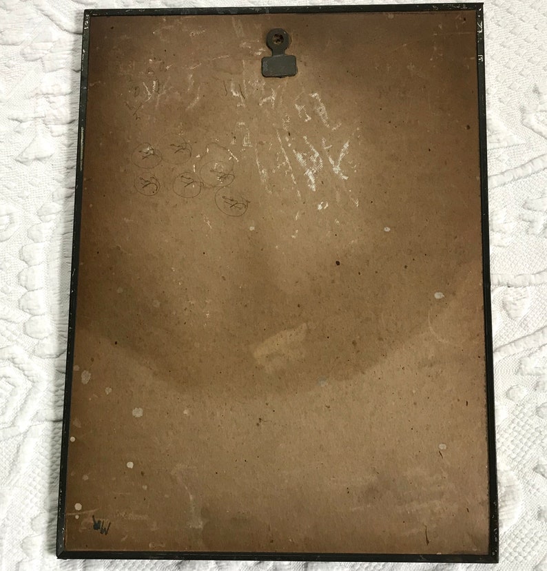 Dutch flower market . flower market litho . frameded litho . Etsy