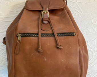 Brown Coach Backpack - Etsy