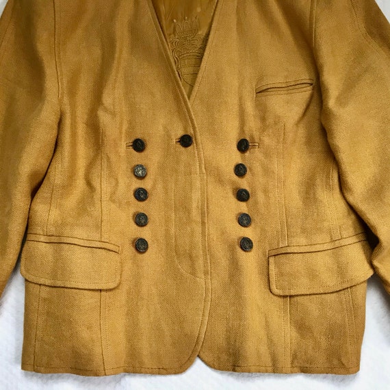 Austrian linen Jacket . Trachten jacket . Austria… - image 3