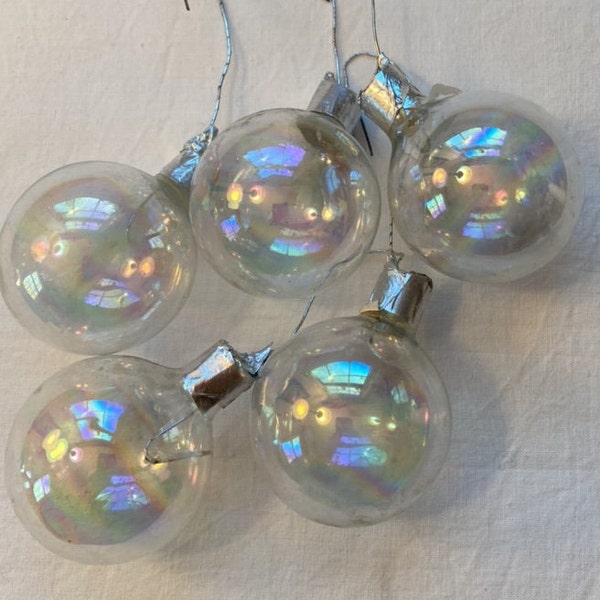 Clear Glass Ball Etsy