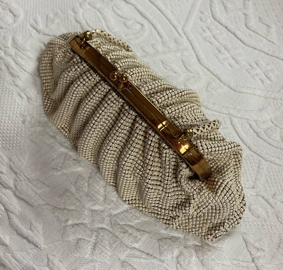 evening bag . Whiting and Davis . chainmaille eve… - image 2