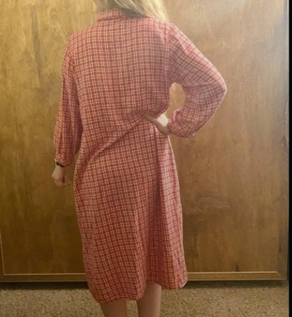 vintage April Cornell flannel nightgown . April c… - image 5