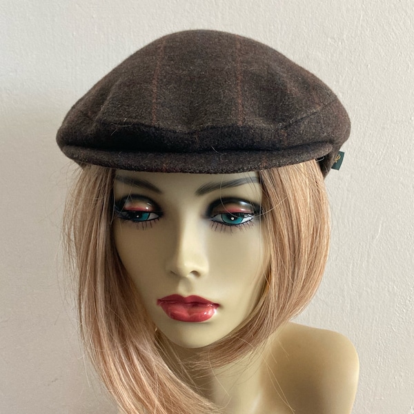 Mucros cap . Irish cap . made in Ireland . tweed flat cap . gentleman's  wool cap . woven wool cap