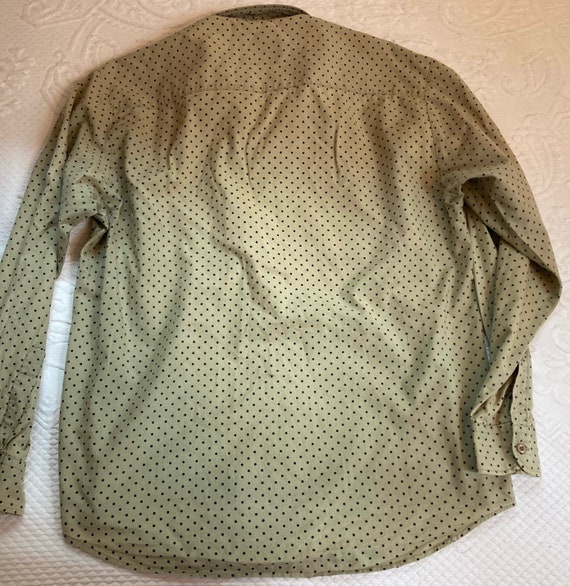Vintage Polka Dot Slim Long Sleeve T-Shirt