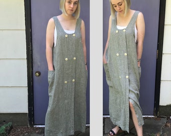 FLAX . linen jumper . Flax by Angelheart . 1980s . FLAX jumper . size S