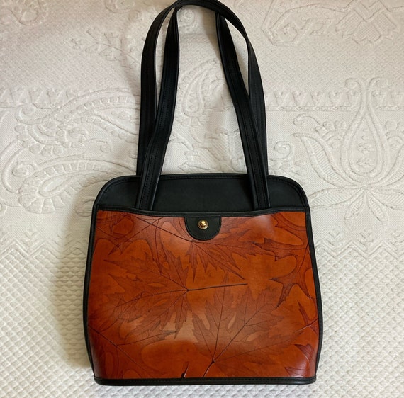 Leaf shoulder bag – italian leather house