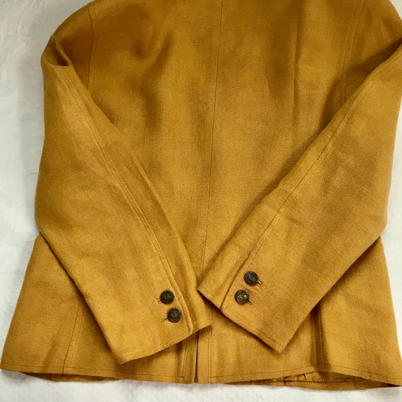 Austrian linen Jacket . Trachten jacket . Austria… - image 5