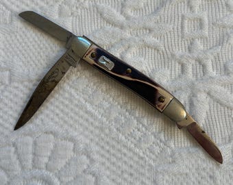 Vintage SCHRADE Old Timer 1940T Single Blade Folding Pocket Knife