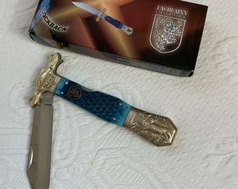 Buck 525 Memory Series Bass Manual Lockback Knife USA 1996 Buck 525 Memory Series Bass Manual Lockback Knife USA 1996