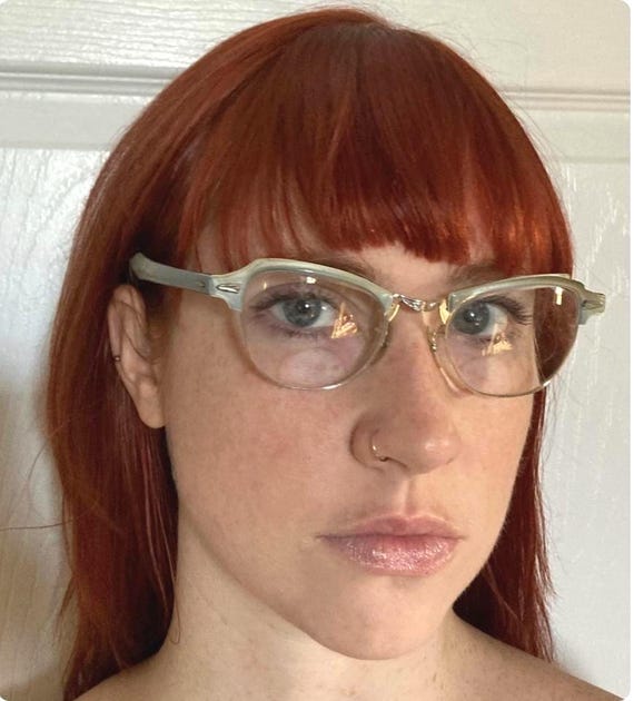 40s Eyewear . cat eye glasses - image 2