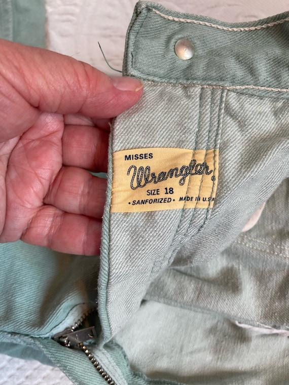 Buy 70s Wrangler Mint Green Jeans Online in India - Etsy