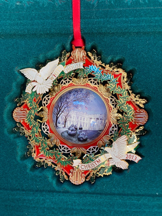 White House Xmas Ornaments . the White House Historical