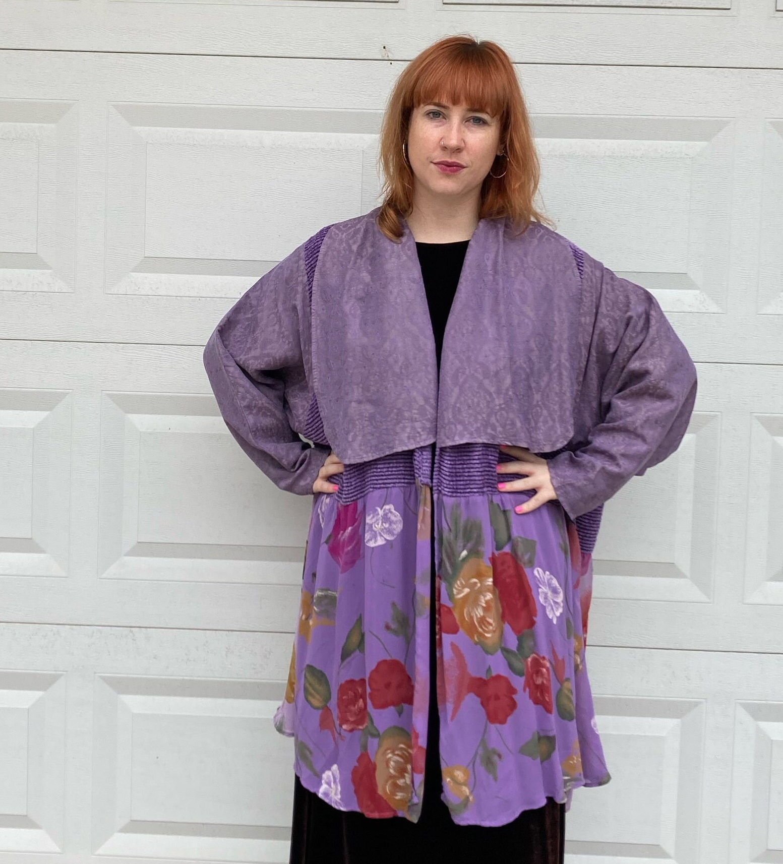 Lilac duster coat sale