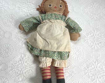 ヴィンテージ ラガディ・アン人形セット：1950年代の手作り装飾 - Etsy