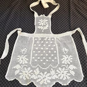 ヴィンテージレースエプロン - Etsy 日本