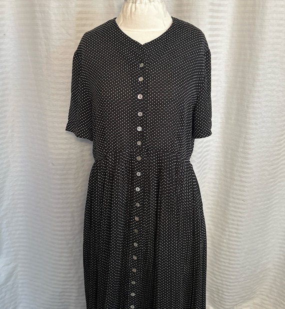 Liz claiborne polka dot dress online