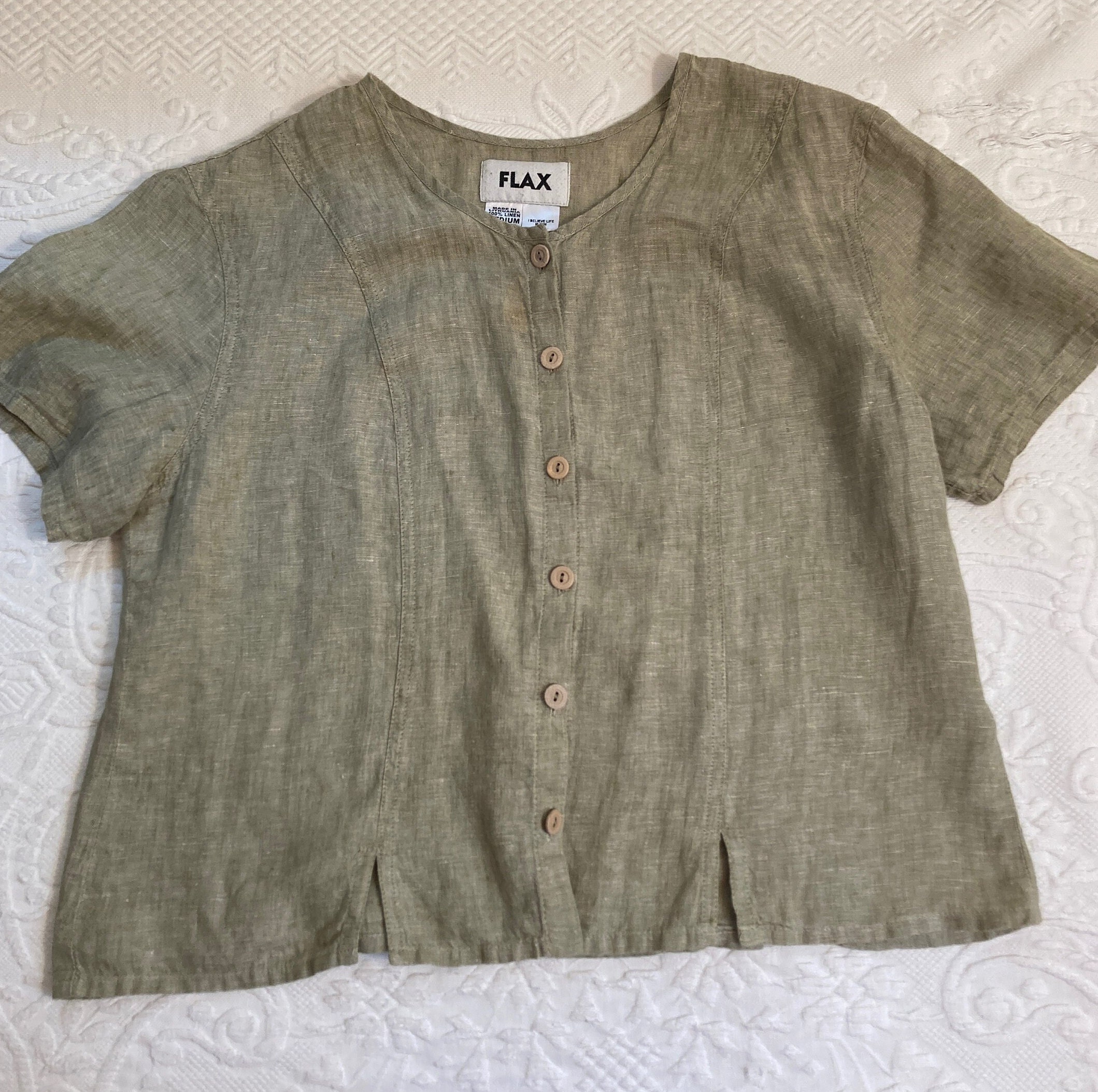 Flax Shirt - Etsy