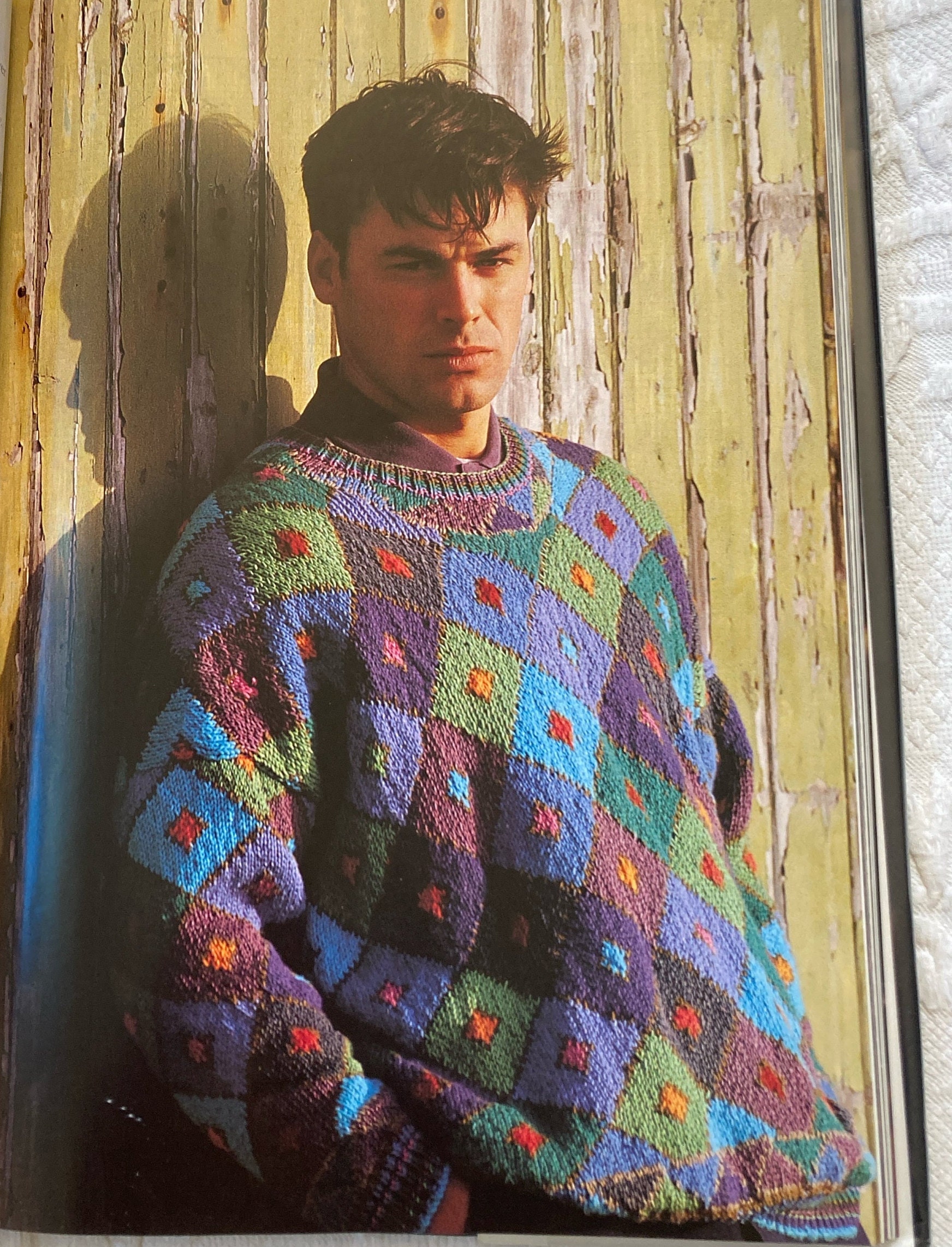 Kaffee Fassett Knitting Book . Kaffe's Classics 1993 . Knitting
