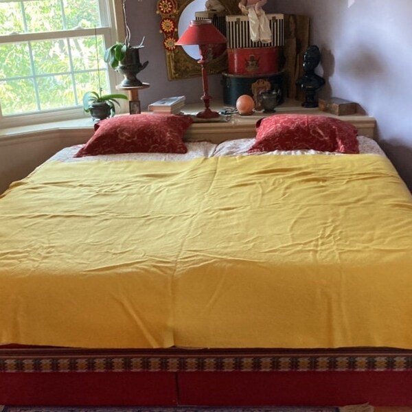 Vintage Wool Blanket Etsy